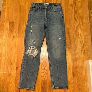 Abercrombie The Dad High Rise Jeans